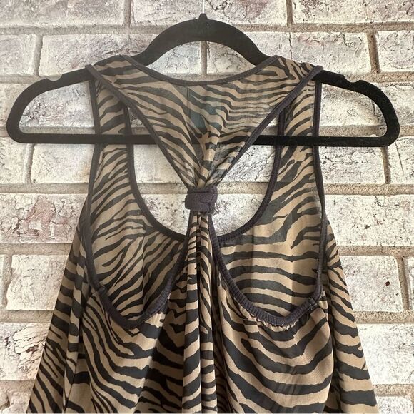 .i.p. (Happening in the Present) Zebra Print Tank Top - Size M - Picture 6 of 7